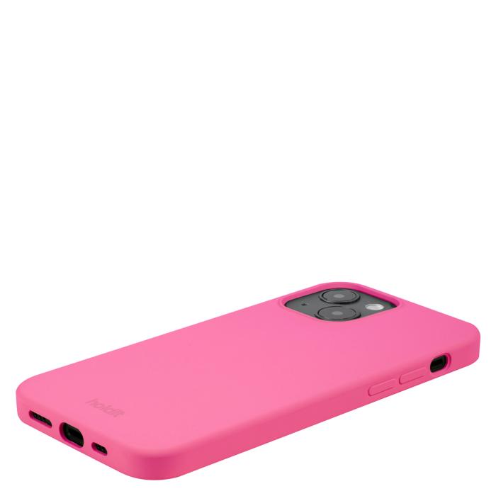 Bild 3, holdit iPhone 14 / 13 Skal Silikon Bright Pink