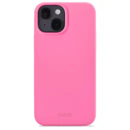 holdit iPhone 14 / 13 Skal Silikon Bright Pink