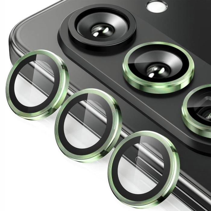 Bild 1, ENKAY Galaxy Z Fold 6 Linsskydd Härdat Glas Grön