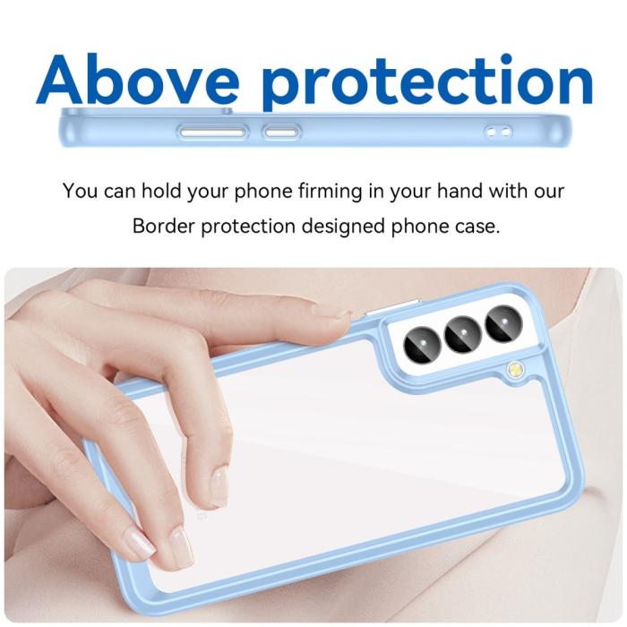 Bild 4, Samsung Galaxy S23 Skal Akryl/TPU Blå