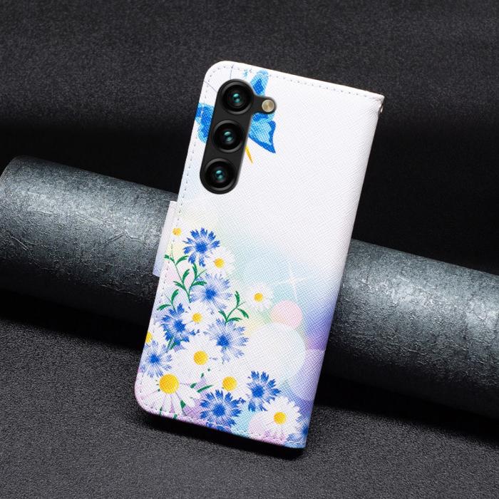 Bild 6, Galaxy S25 Plus / S24 Plus Fodral Med Tryck Fjäril/Blommor