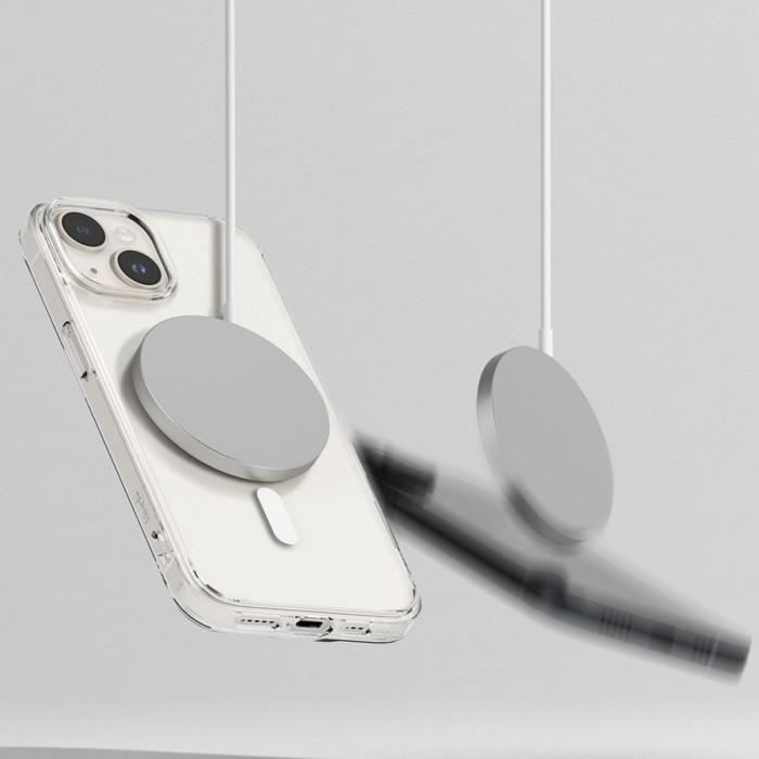 Bild 6, Ringke iPhone 15 Plus Skal MagSafe Fusion Matt Transparent