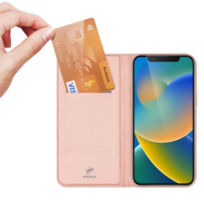 Bild 4, DUX DUCIS iPhone 14 Fodral Skin Pro Roséguld