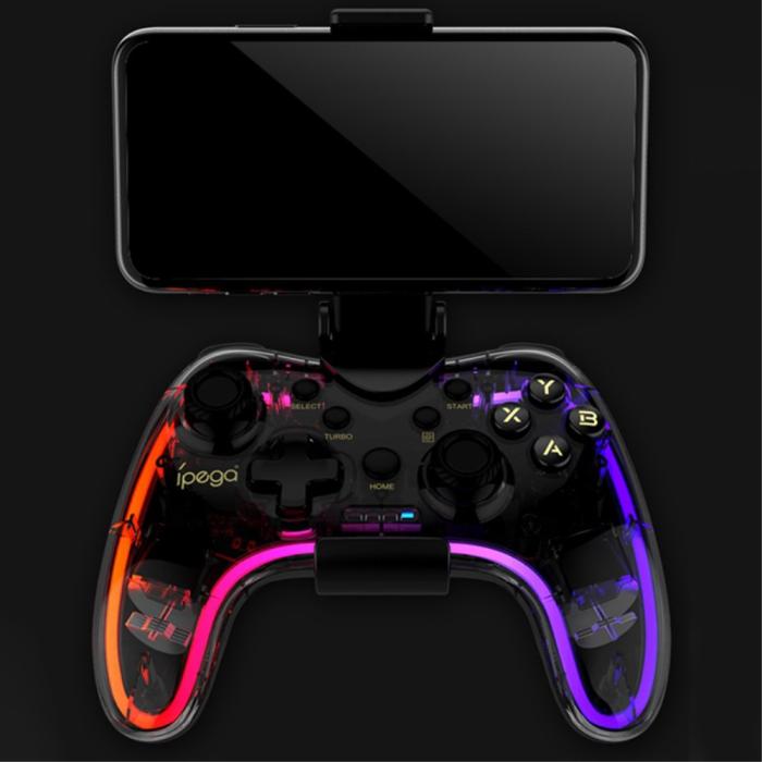 Bild 3, iPega Universal RGB Trådlös Handkontroll PS/NS/iOS/PC/TV Svart