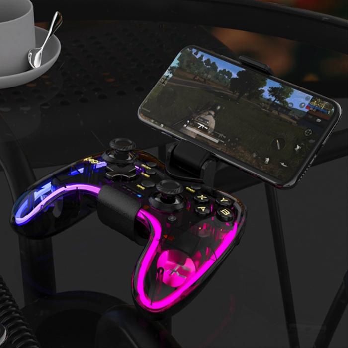 Bild 4, iPega Universal RGB Trådlös Handkontroll PS/NS/iOS/PC/TV Svart