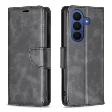 Samsung Galaxy S26 Fodral L&auml;der Svart