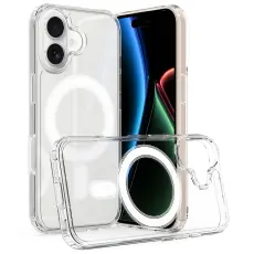 iPhone 17 Skal MagSafe Hybrid Transparent
