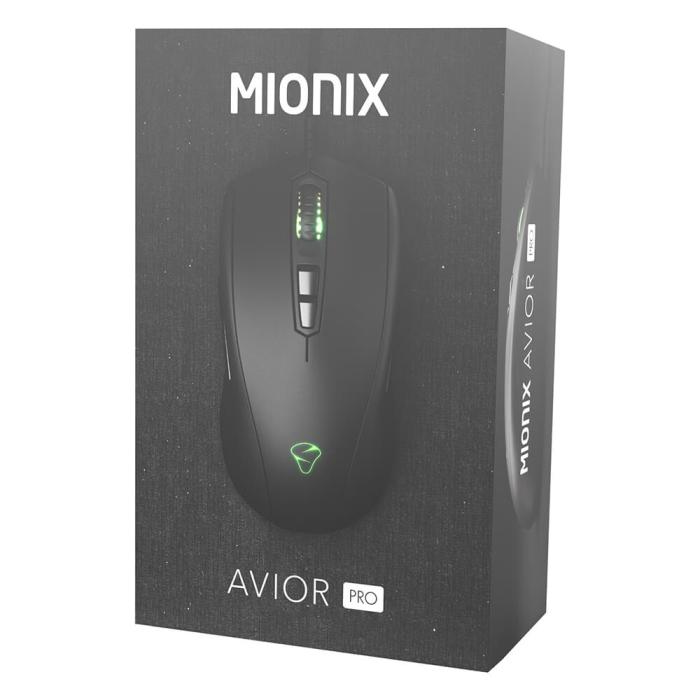 Bild 2, MIONIX Gamingmus Avior Pro Svart
