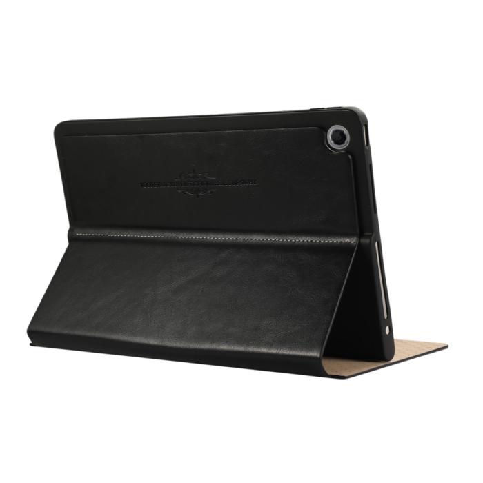 Bild 4, Lenovo Tab Plus Fodral Läder Svart