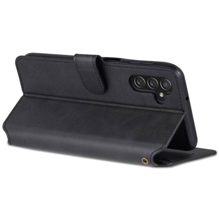 Bild 5, AZNS Samsung Galaxy A04s / A13 5G Fodral Läder Svart