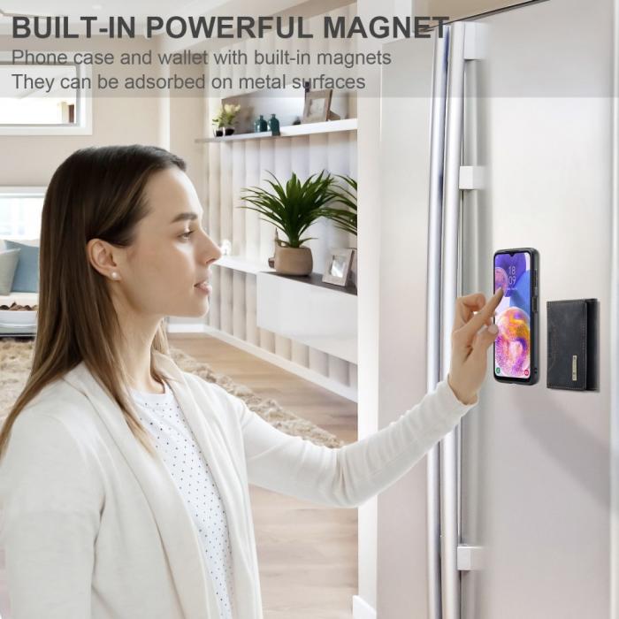 Bild 5, DG.MING Galaxy A23 5G Skal 2in1 Magnetisk Avtagbart Kortfack