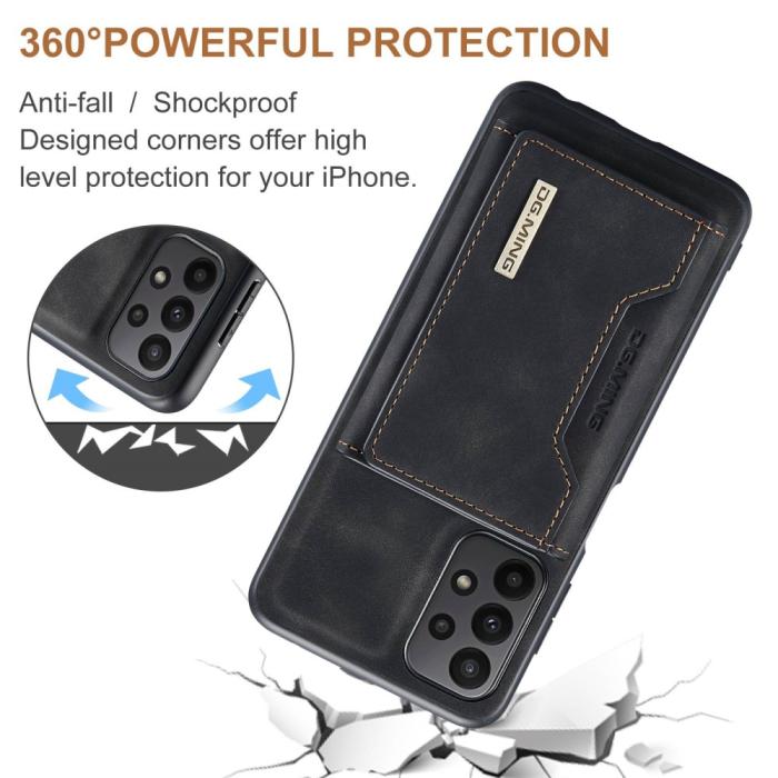 Bild 6, DG.MING Galaxy A23 5G Skal 2in1 Magnetisk Avtagbart Kortfack