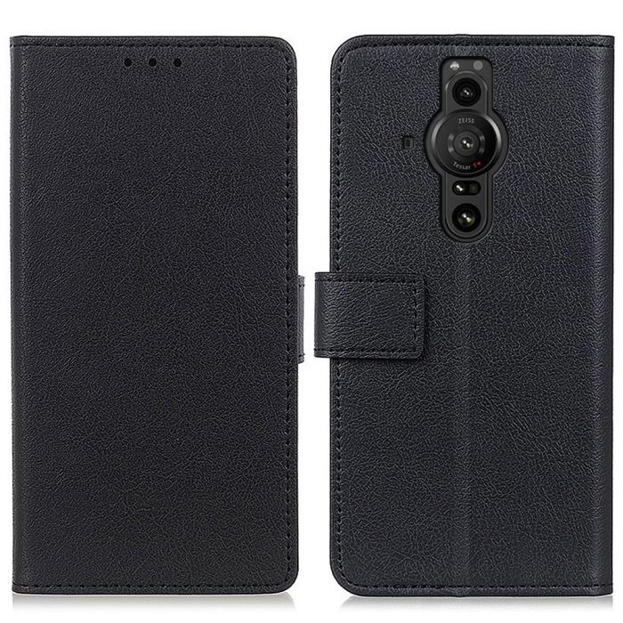 Bild 1, Sony Xperia Pro-I Fodral Läder Svart