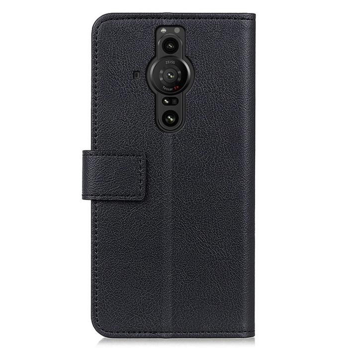 Bild 3, Sony Xperia Pro-I Fodral Läder Svart