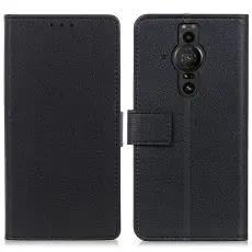 Sony Xperia Pro-I Fodral Läder Svart