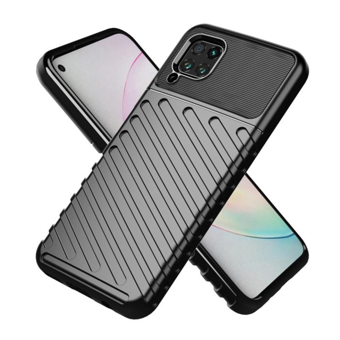 Bild 2, Huawei P40 Lite - Twill Skal - Svart
