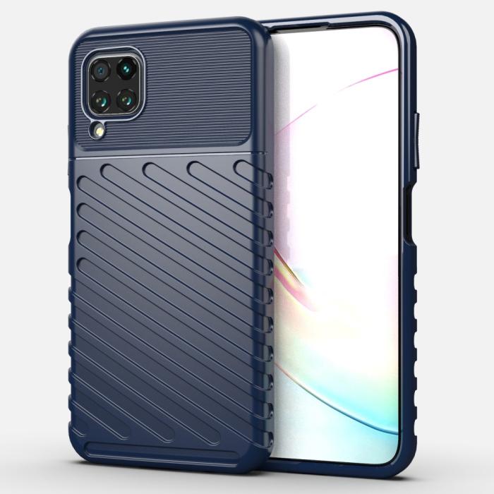 Bild 1, Huawei P40 Lite - Twill Skal - Mörk Blå