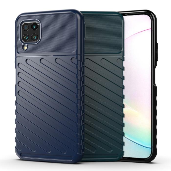 Bild 2, Huawei P40 Lite - Twill Skal - Mörk Blå