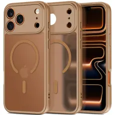 Tech-Protect iPhone 17 Pro Max Skal MagSafe BasicMag Matte Brown