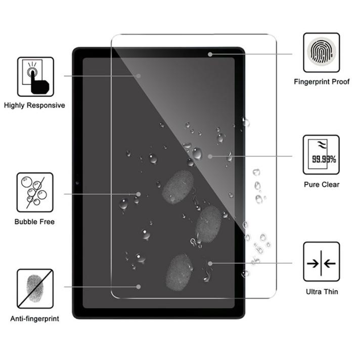 Bild 3, Lenovo Tab 10.1 2025 Skärmskydd Härdat Glas