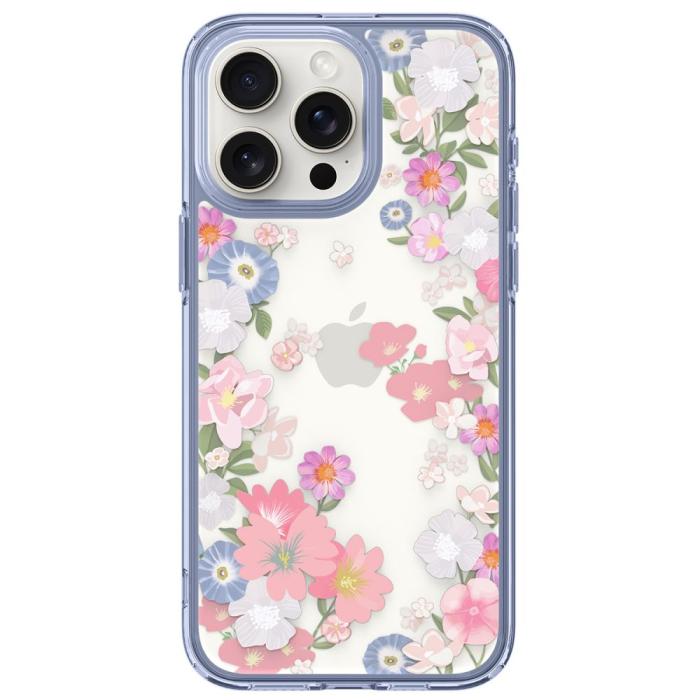 Bild 6, Spigen iPhone 15 Pro Skal Ultra Hybrid Blossom