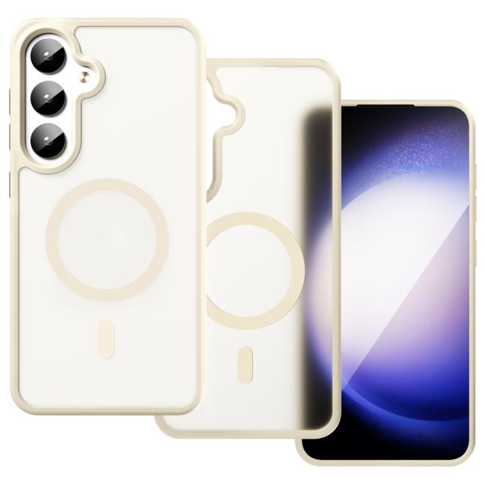 Bild 2, ColorPop Galaxy S24 Skal CH MagSafe Matt Off White