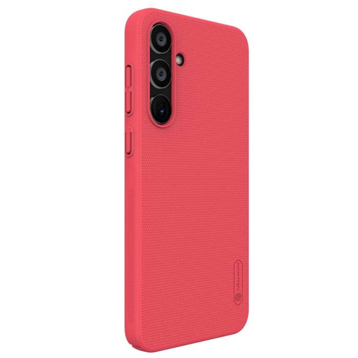 Bild 3, NILLKIN Galaxy A35 5G Skal Frosted Shield Pro Matt Röd