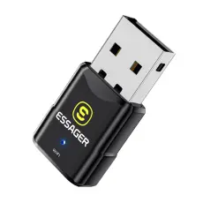 ESSAGER USB WiFi Nätverksadapter Svart
