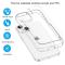 LEEU DESIGN iPhone 15 Skal Akryl/TPU Transparent