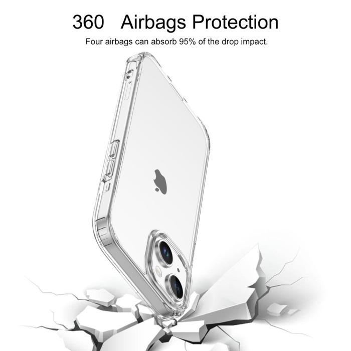 Bild 5, LEEU DESIGN iPhone 15 Skal Akryl/TPU Transparent