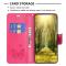 Nokia G11 / G21 Fodral Tryck Butterfly Rosa