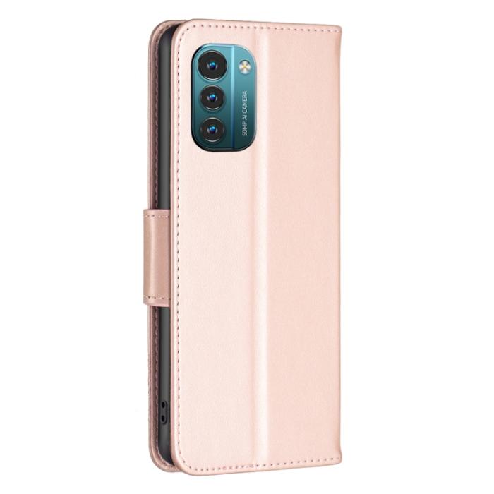 Bild 3, Nokia G11 / G21 Fodral Tryck Butterfly Roséguld