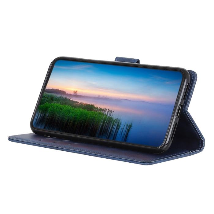 Bild 2, OnePlus Nord 2T 5G Fodral Läder Blå