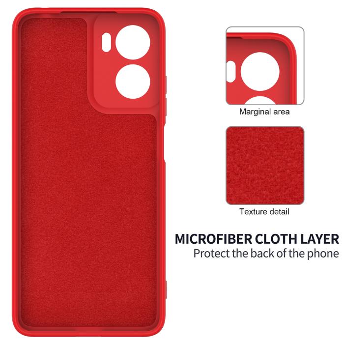 Bild 6, Motorola Moto G06 Power Skal Liquid Silikon Röd