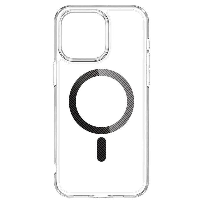 Bild 3, Spigen iPhone 15 Pro Max Skal MagSafe Ultra Hybrid Kolfiber