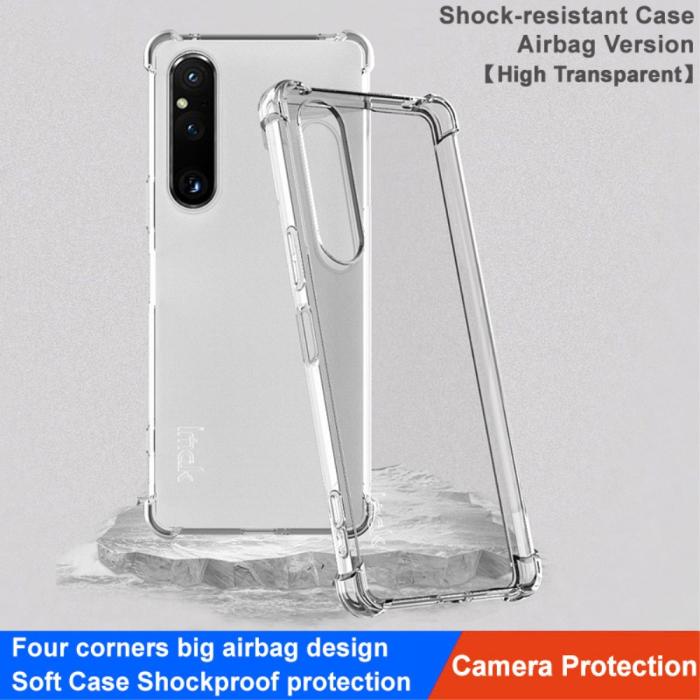 Bild 2, IMAK Sony Xperia 1 V Skal Airbag Shockproof Transparent
