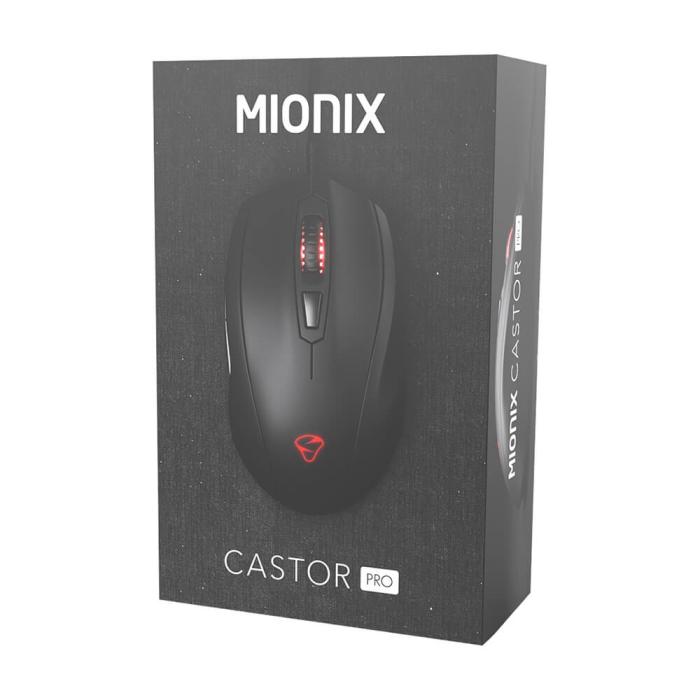 Bild 2, MIONIX Gamingmus Castor Pro Svart