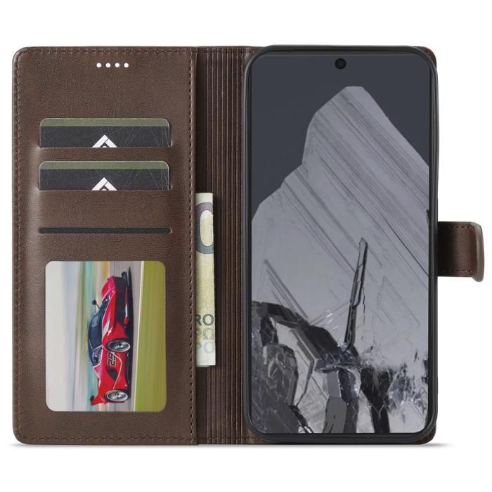 Bild 2, LC.IMEEKE Google Pixel 9 Pro XL Fodral Brun