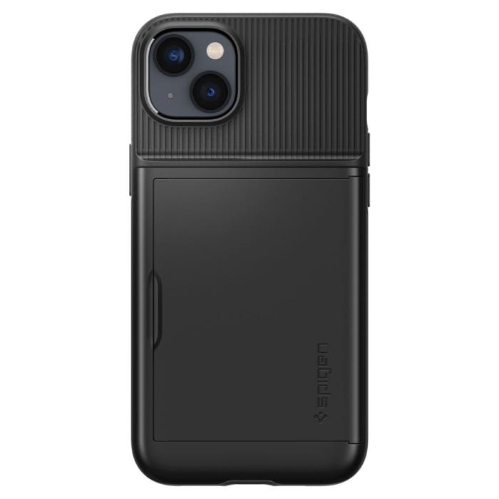 Bild 2, Spigen iPhone 15 Plus / 14 Plus Skal Slim Armor CS Svart