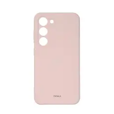 ONSALA Samsung Galaxy S23 Mobilskal Silikon Chalk Pink