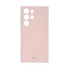 ONSALA Samsung Galaxy S23 Ultra Mobilskal Silikon Chalk Pink