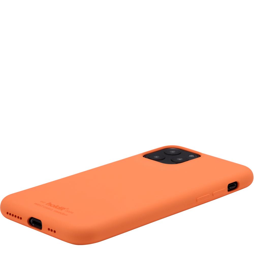 holdit iPhone 11 Pro - Mobilskal Silikon - Orange