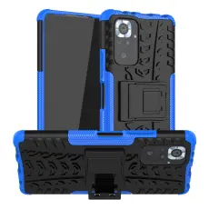 Xiaomi Redmi Note 10 Pro - Ultimata St&ouml;tt&aring;liga Skalet med St&ouml;d - Bl&aring;