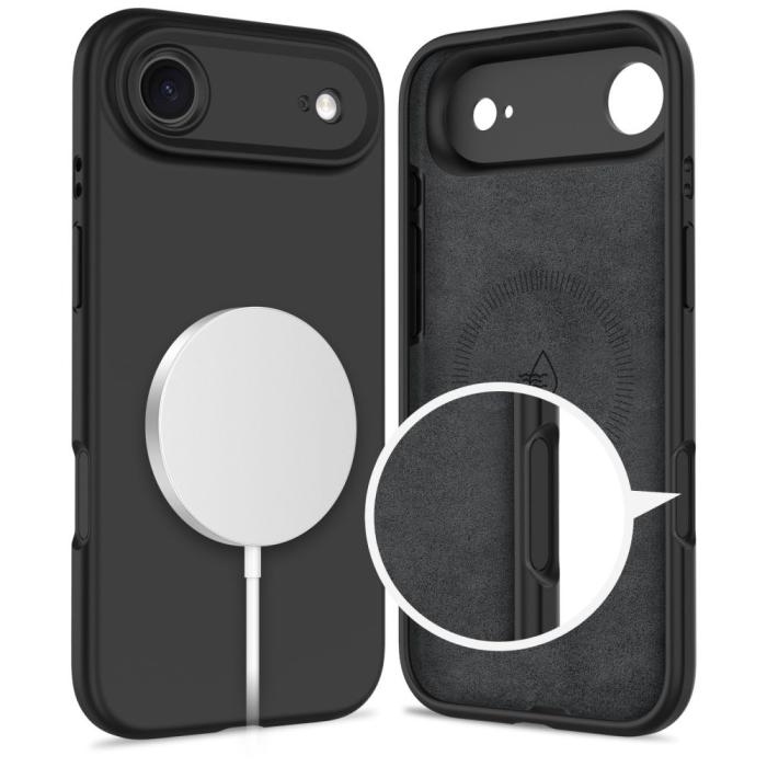 Bild 5, Tech-Protect iPhone Air Skal MagSafe Silicone Svart