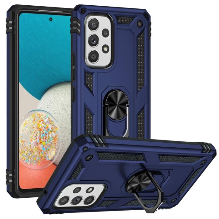 Bild 1, Samsung Galaxy A53 5G Skal Armor Hybrid Ring Blå