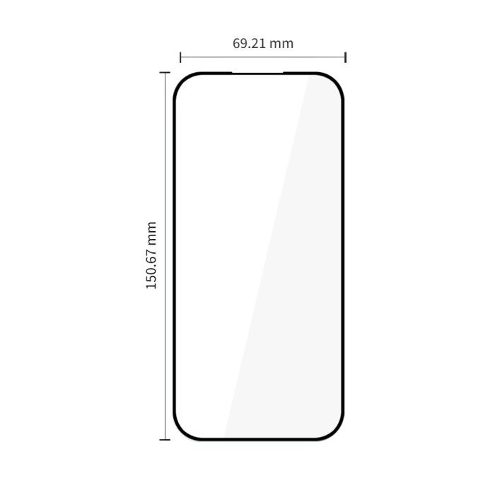 Bild 2, Tech-Protect Google Pixel 10a/9a 2-PACK Skärmskydd GlassFit+