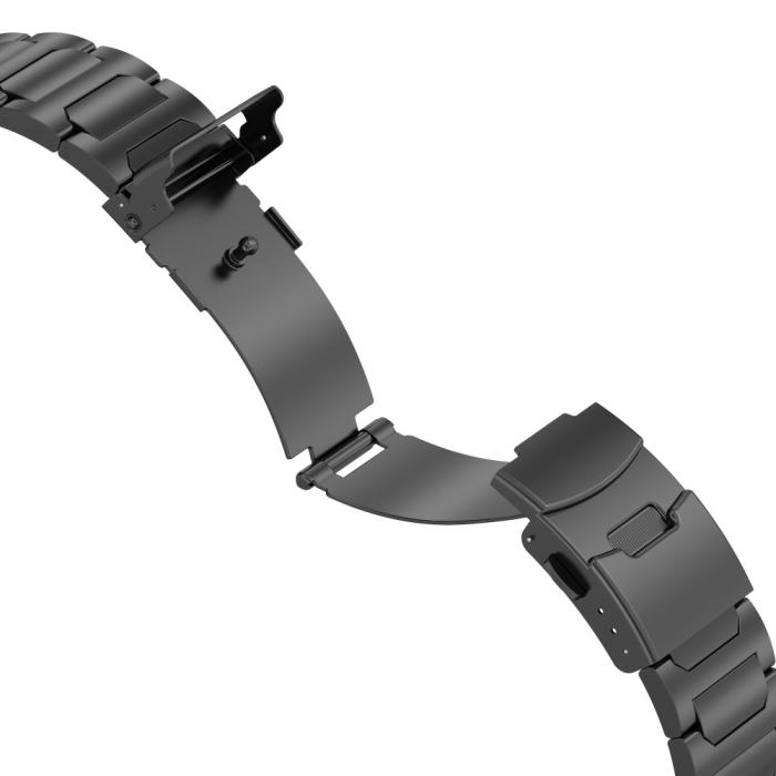 Bild 5, Apple Watch 42/44/45/49 mm Armband Metall Silver