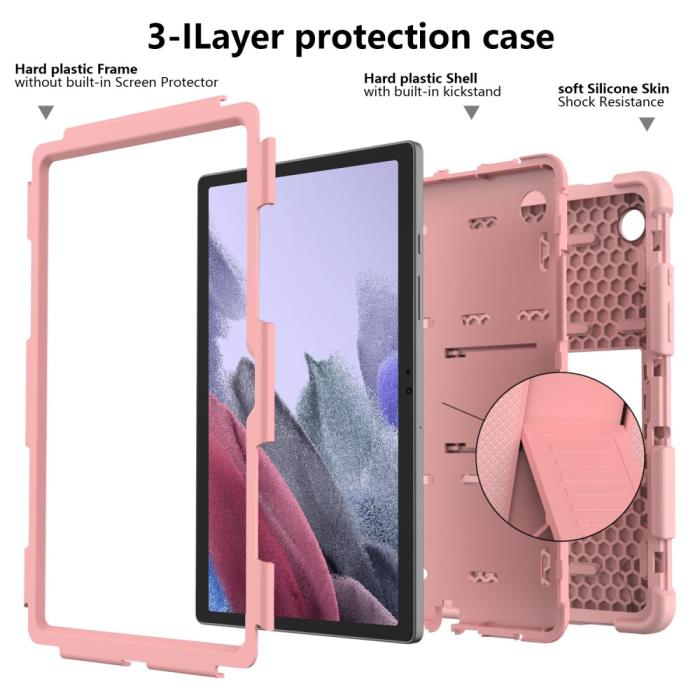 Bild 3, Samsung Galaxy Tab A8 10.5 (2021) Skal Shockproof Hybrid Kickstand