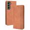 Samsung Galaxy S22 Plus Fodral Flip Vintage Brun