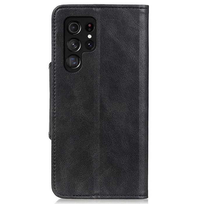 Bild 3, Samsung Galaxy S22 Ultra Fodral Magnetisk Mässing Svart